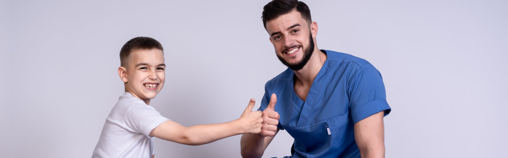 nurse with a kid